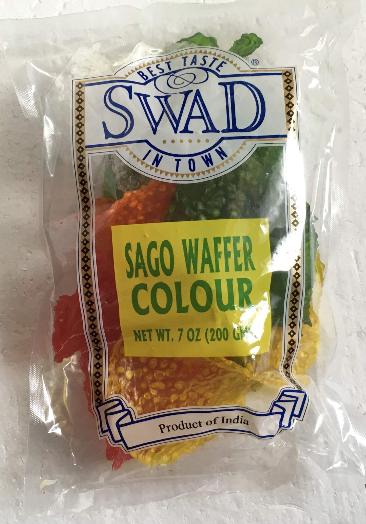 Swad Sago Wafer Colour 200 gms