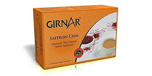 GIRNAR SAFFRON CHAI ( TEA ) 10 SACHETS