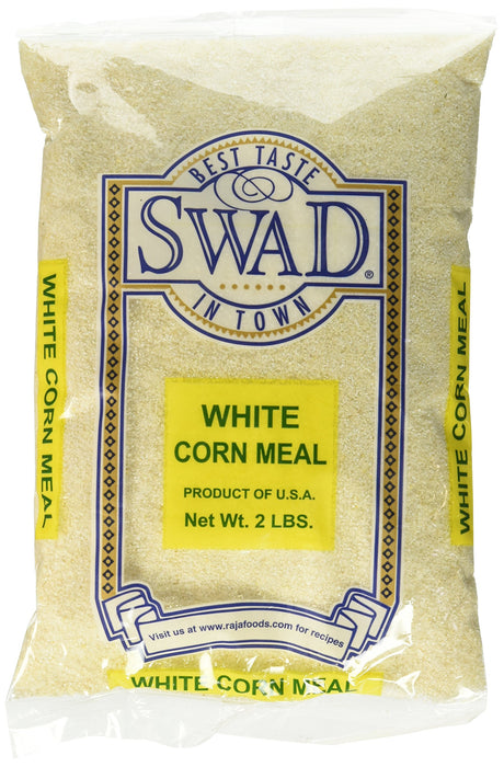 Great Bazaar Swad Coarse Corn Flour, White, 2 Pound