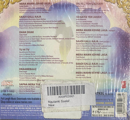 Nautanki Saala! (2013) Hindi Film Soundtrack [MP3 CD]