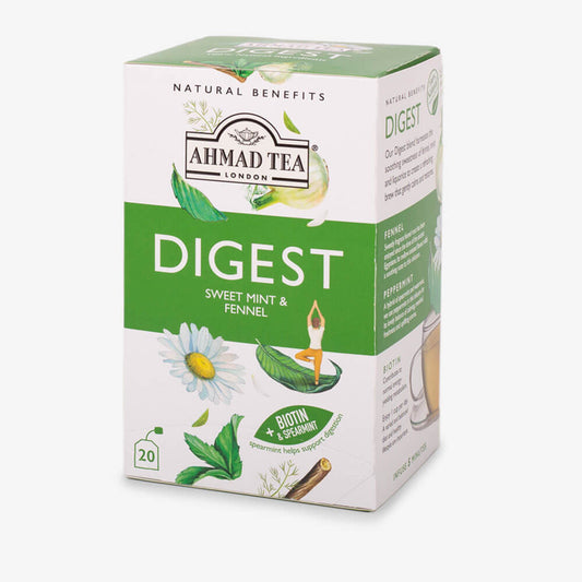 Ahmad Tea Digest- Slim Sweet Mint & Fennel 20 teabags