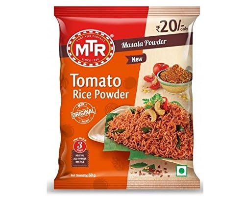 NEW MTR Tomato Rice Masala Powder 50g- 1.76OZ- 100% Natural No Preservatives
