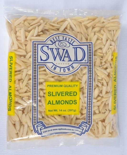 Swad Almonds Natural Slivered 14 Oz