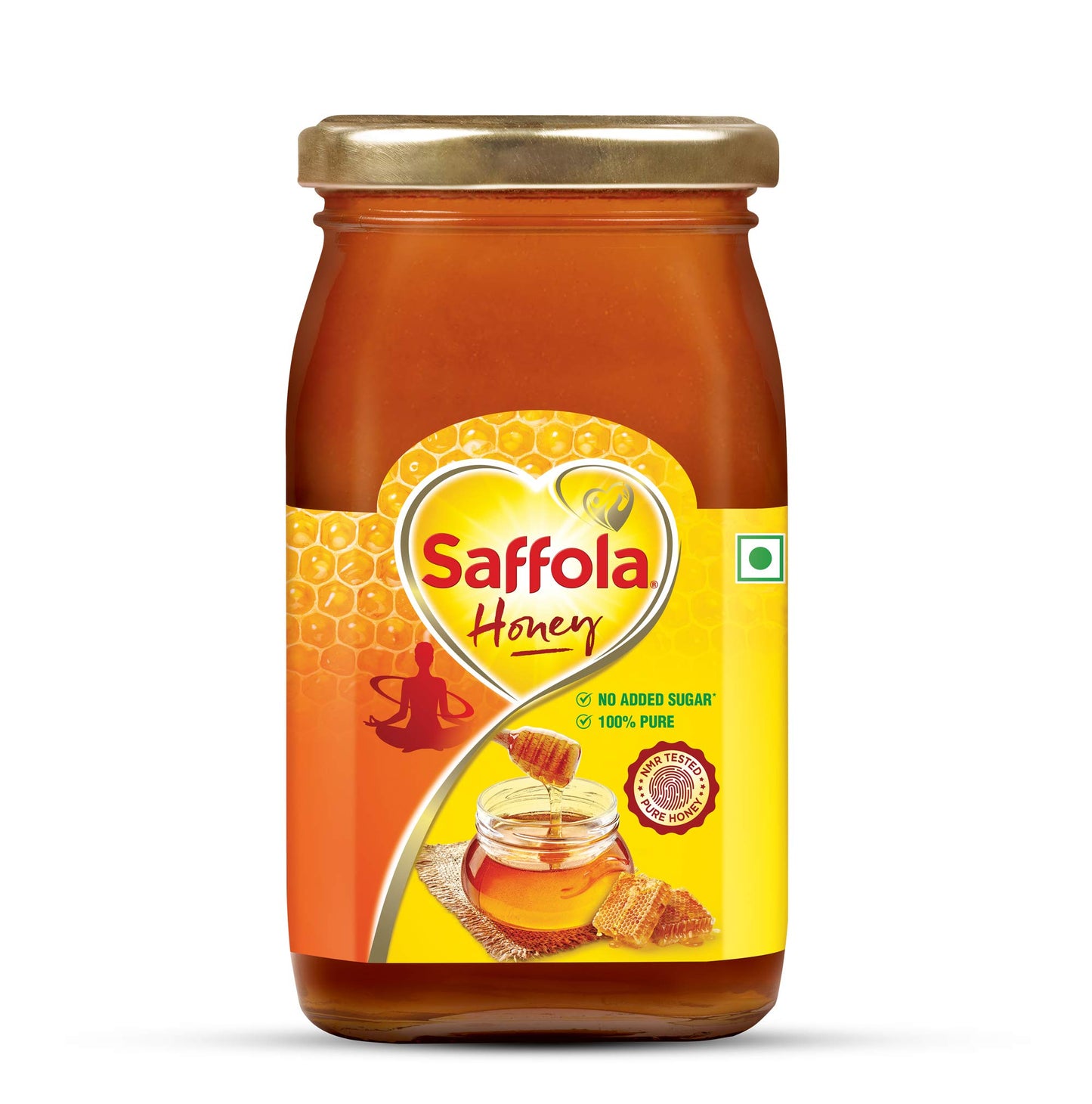 Saffola Honey 500G Glass Jar