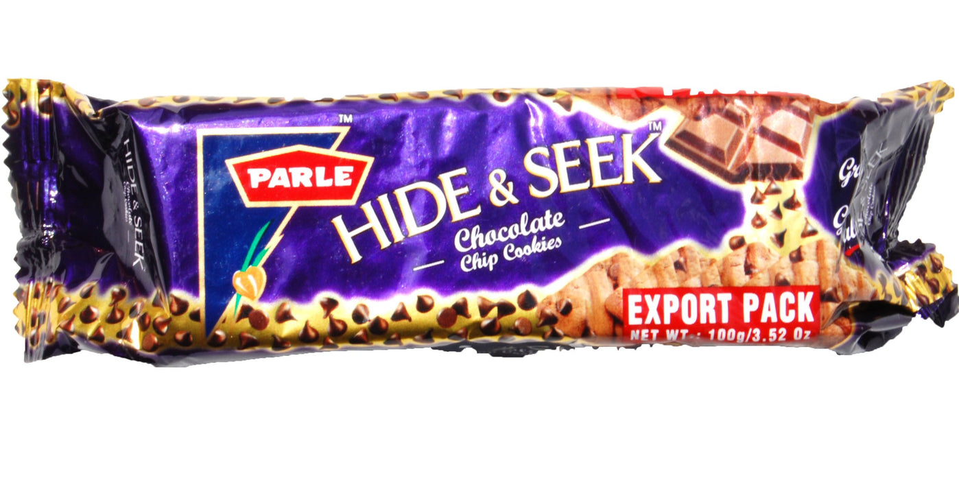 Parle platina - Hide & Seek Cafe chocolate chip cookies moulded 82.5 gms