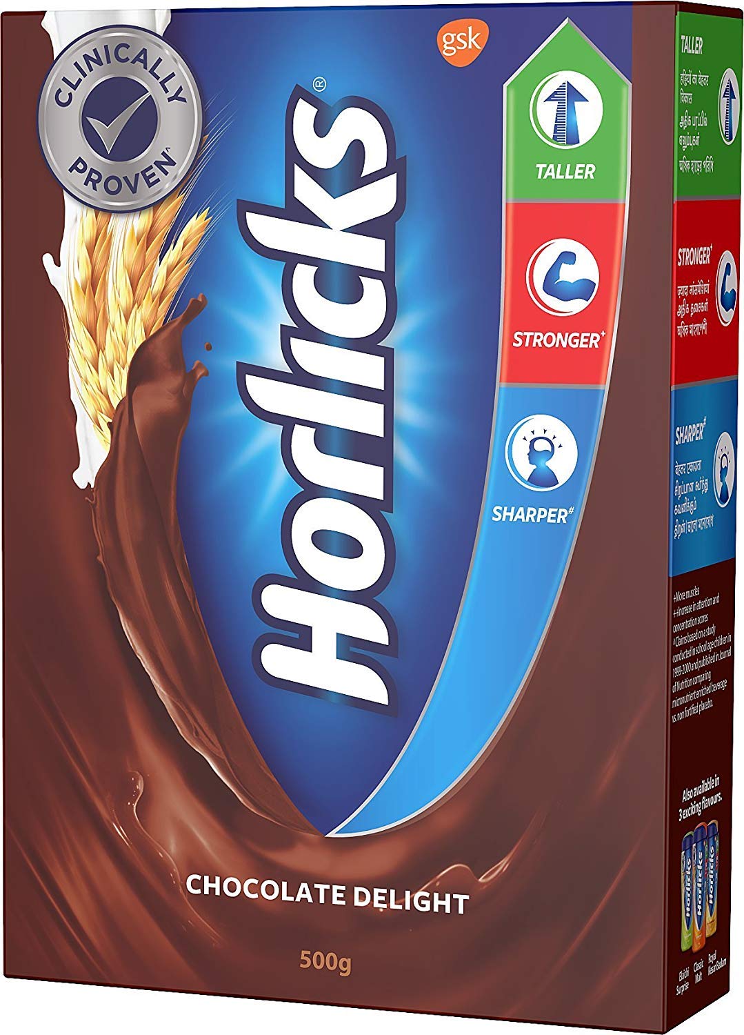 Horlicks Chocolate Delight Refill Pack - 500