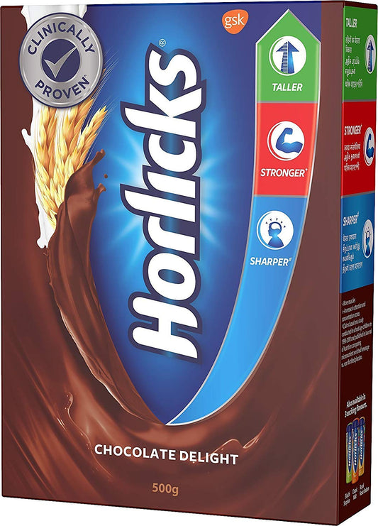 Horlicks Chocolate Delight Refill Pack - 500