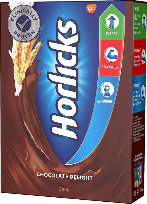Horlicks Chocolate Delight Refill Pack - 500saucde