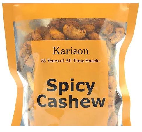 Karison Spicy Cashew 9 oz - Biscuits & Cookies