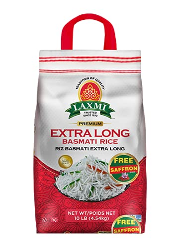 Laxmi Xtra Long Grain Basmati Rice 10 lbs