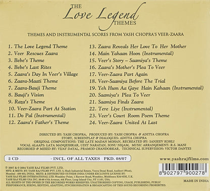 veer zaara:love legend.. [Audio CD]