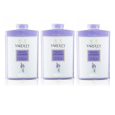 Yardley English Lavender Perfumed Talc, 250gm-Pack of 3