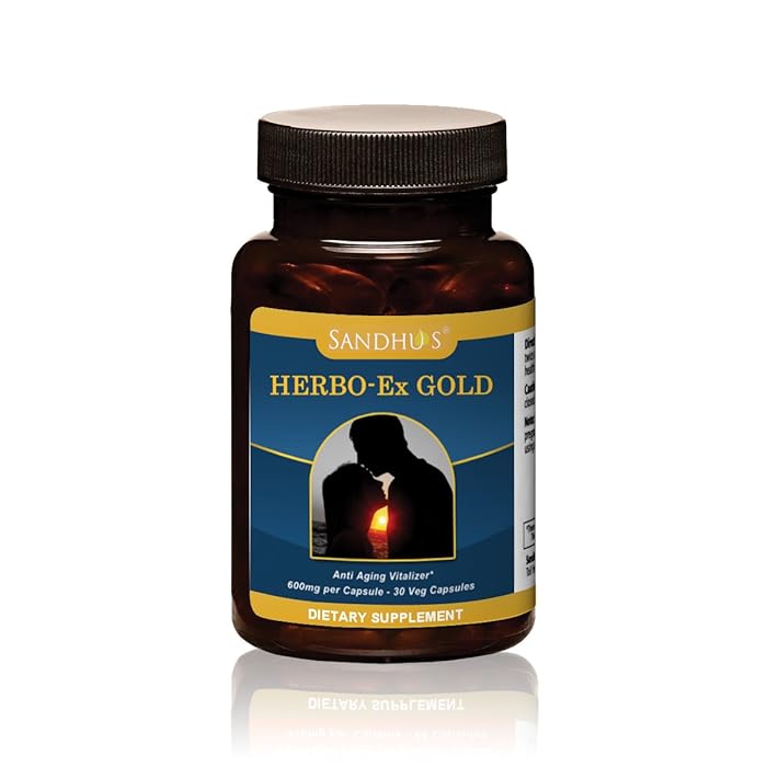 Herbo-Ex Gold Ayurvedic Vegetarian Capsules 30 Ct.