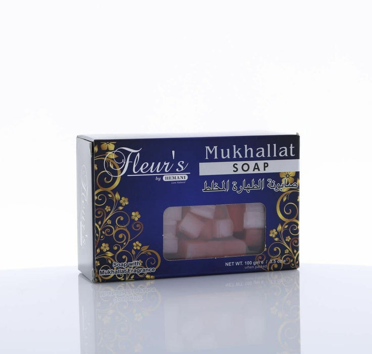 Hemani Fleur's 100% Natural Mukhallat Soap 100g