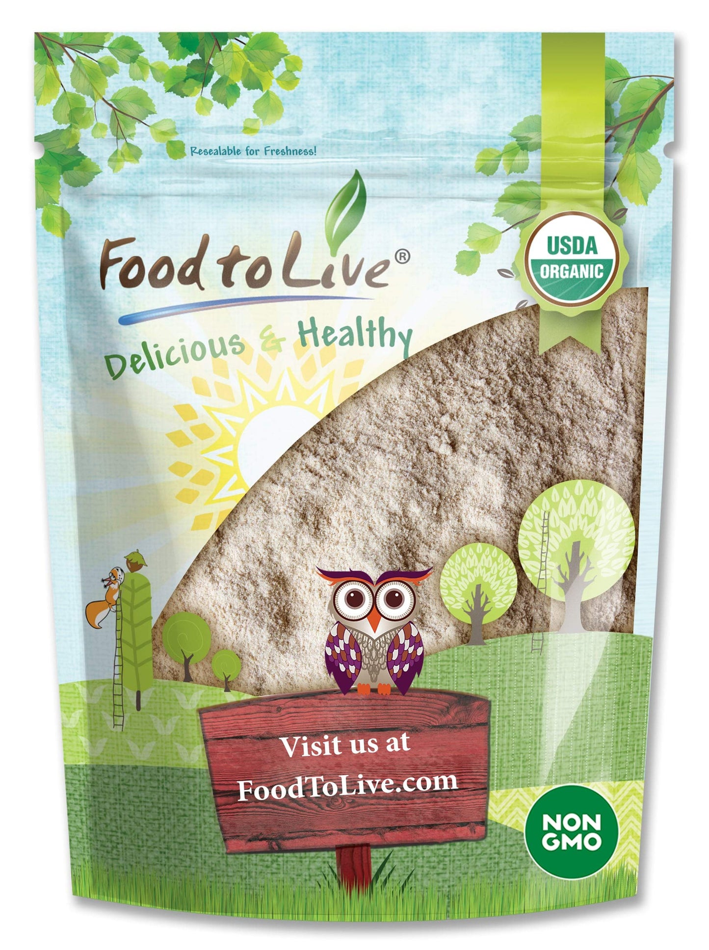 Real Barley Flour 2 lb - Gourmet Indian Good