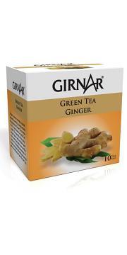 Girnar Green Tea Ginger (12g) - Mahaekart LLC