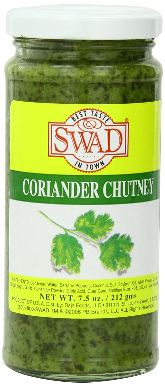 Swad Coriander Chutney 7.5 Oz