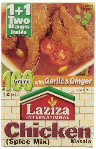 Laziza Chicken Masala, 100-Gram Boxes (Pack of 6) by Laziza