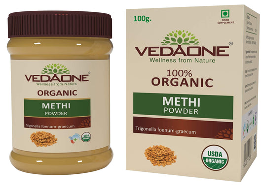 Vedaone USDA Organic Methi Powder 100g