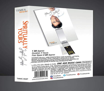 Spiritually Yours - Jagajit Singh (4GB) USB Music Card