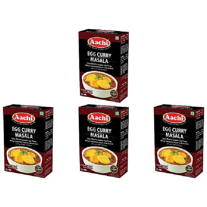 Pack Of 4 - Aachi Egg Curry Masala - 200 Gm