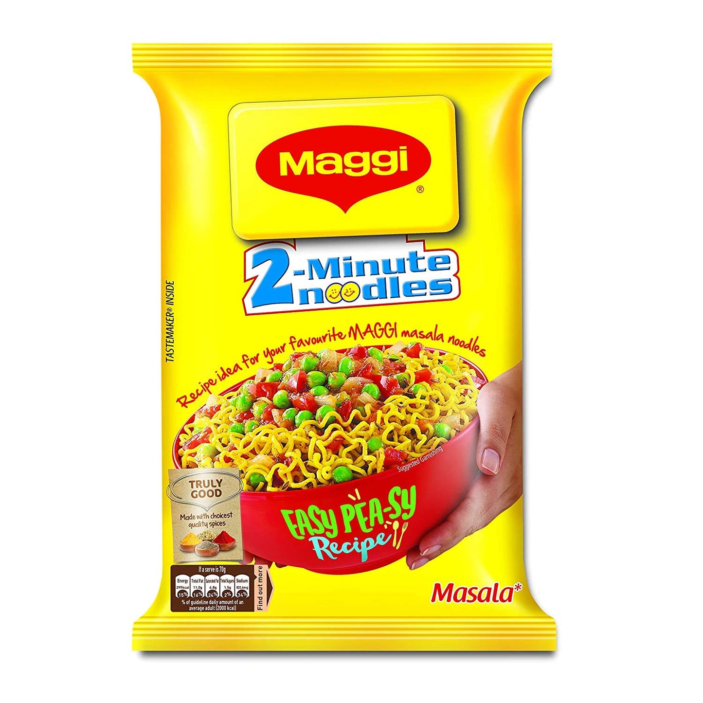 Maggi Masala 2-Minute Noodles India Snack - 24 Pack