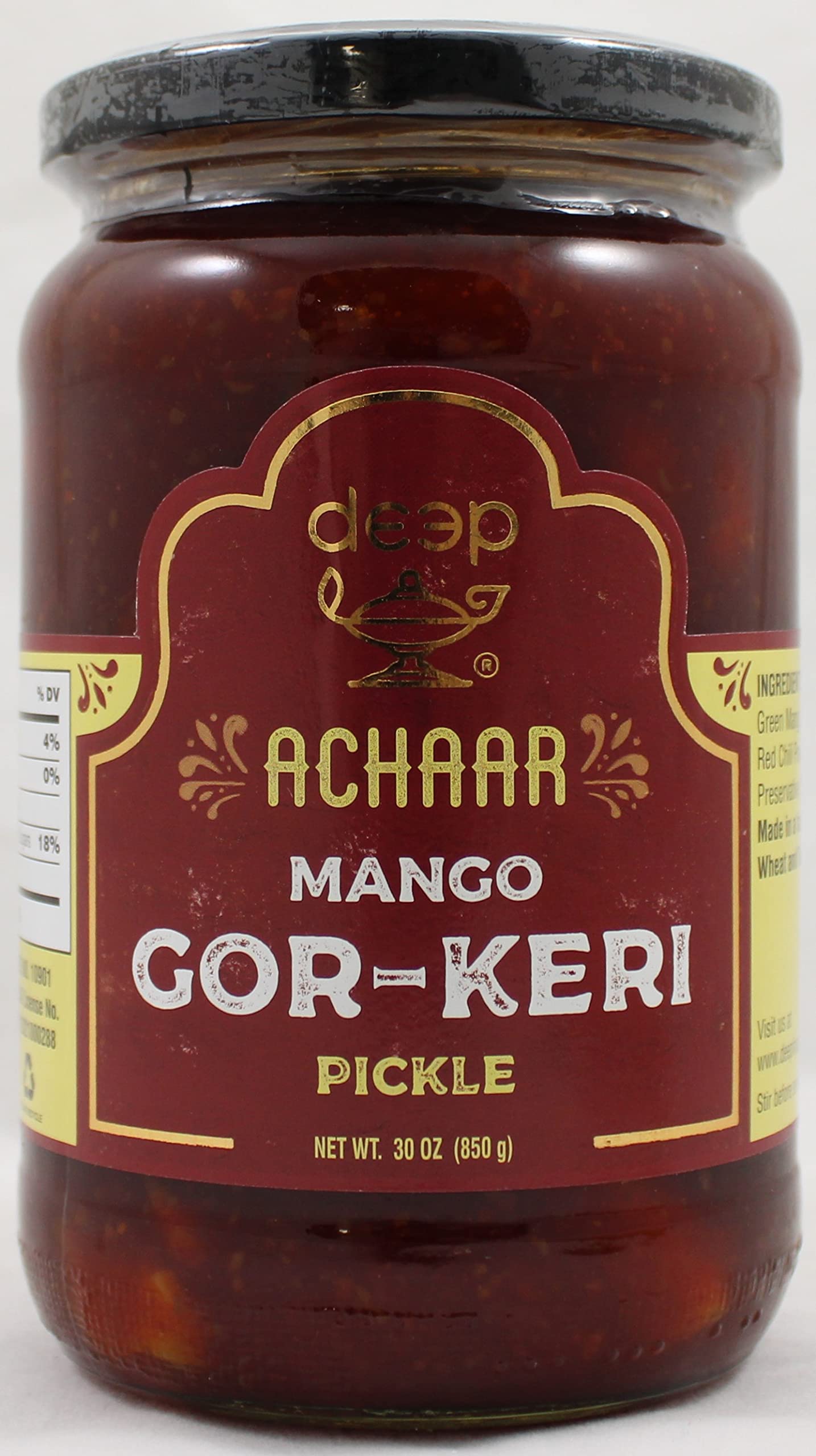 Sweet & Spicy Mango Gorkeri 30oz