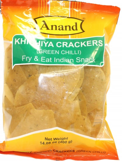 Anand Khichiya Crackers- Green Chilli 400 gms