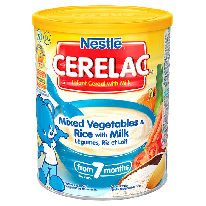 Nestle CERELAC- Mixed vegetables & Rice Gluten Free 400 gms