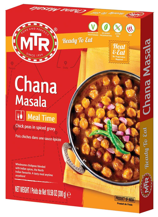 MTR Ready To Eat Chana Masala Pack Of 10 (300 Gm Each)