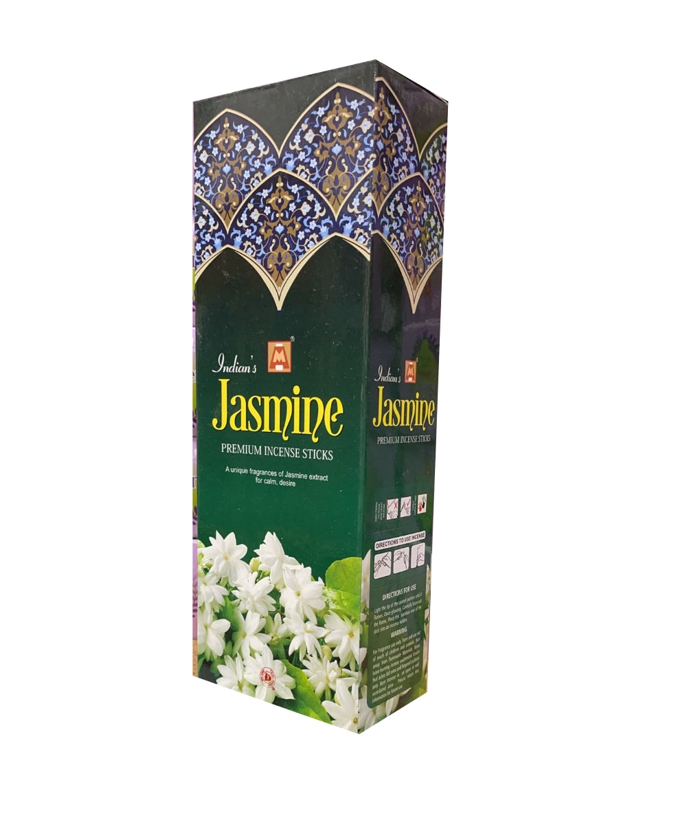 Indian Jasmine Incense Sticks 20 sticks x 6 pkts