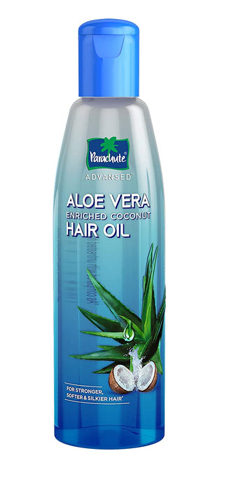 Parachute Advansed Aloe Vera Enriched Coconut Hair Oil  8.5 Fl.Oz. (250ml)  Scalp Repair Gives Stronger Softer Silkier Hair
