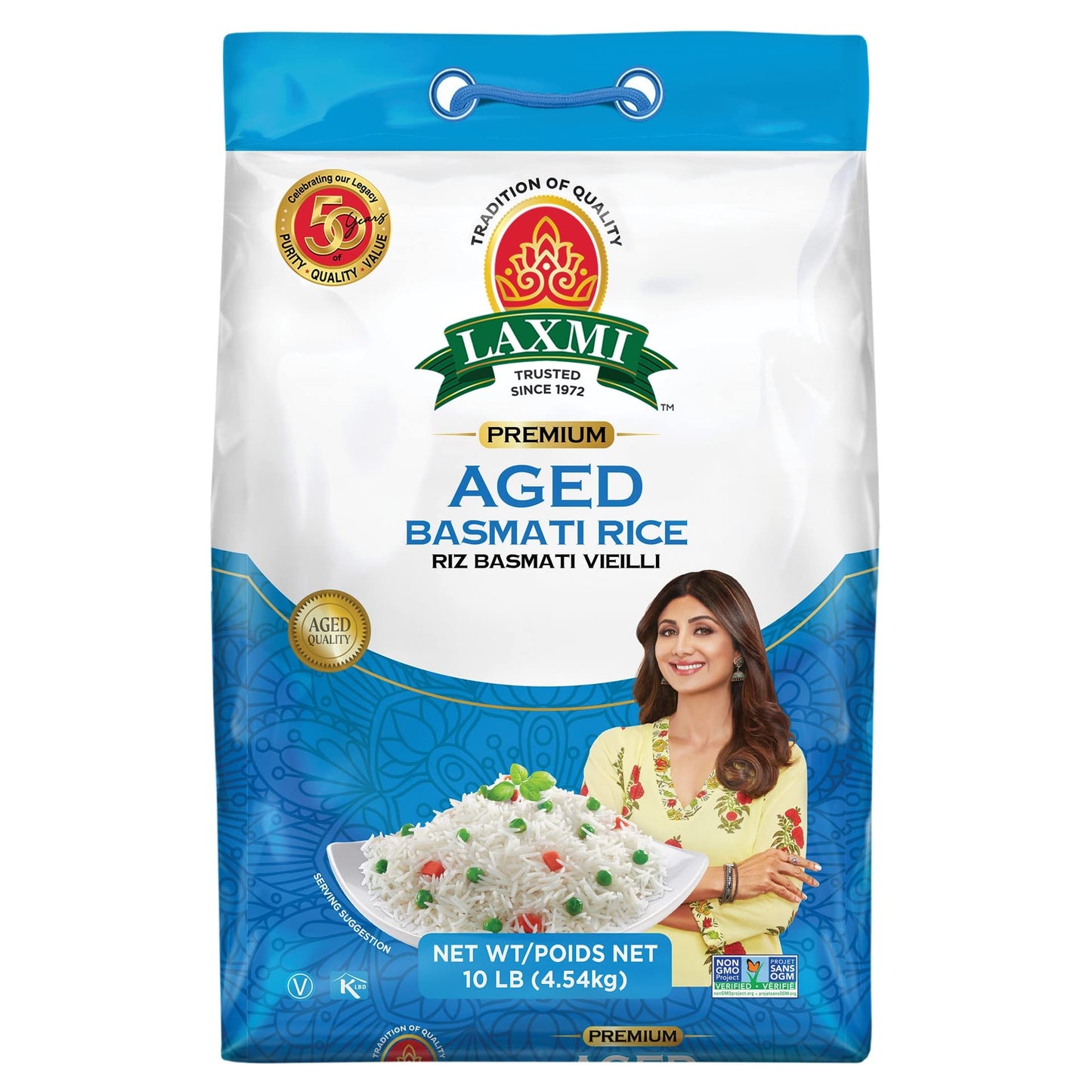 Laxmi Premium Aged Basmati Rice 10 lbs