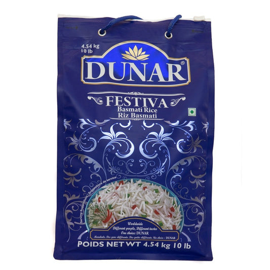 Dunar - Festiva Pusa Basmati Rice, 10 Lb