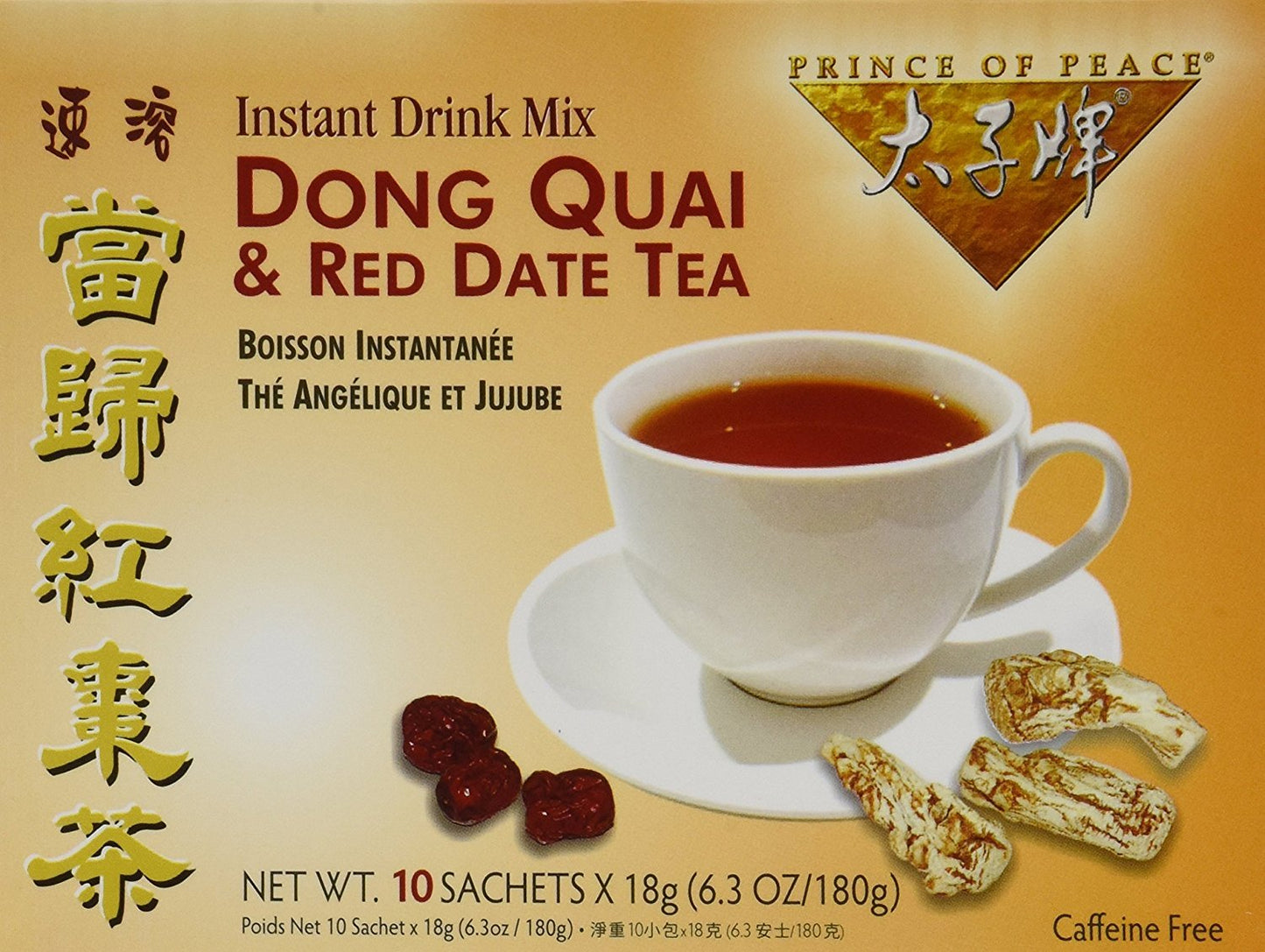 Prince of Peace (C) Tea, Dong Quai and Red Date, 10-Count