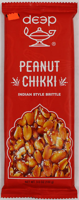 Peanut Chikki Bar 3.5 Oz