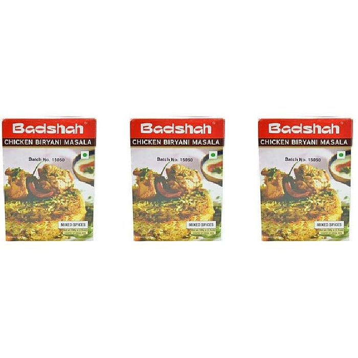 Pack Of 3 - Badshah Chicken Biryana Masala - 3.5 Oz