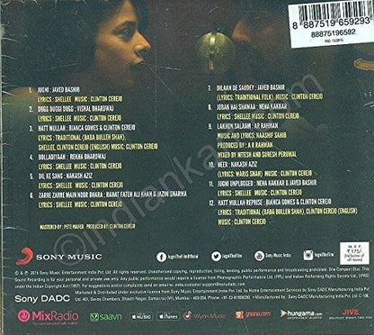 JUGNI [Audio CD] A R RAHMAN,NEHA KAKKAR , JAVED BASHIR