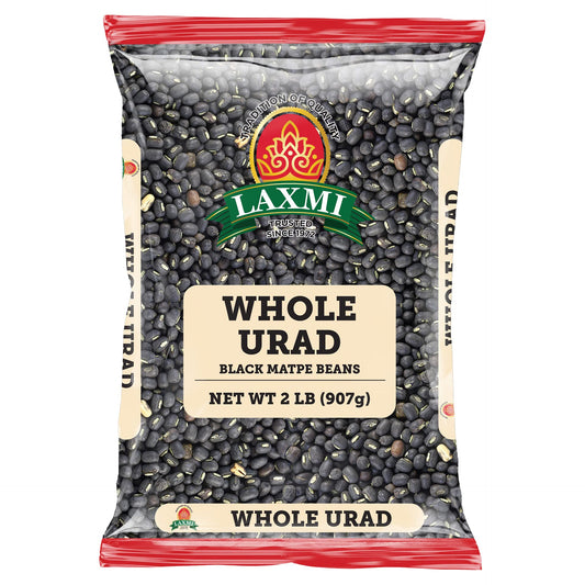 Laxmi Whole Urad (black Matpe Beans0 2 lbs