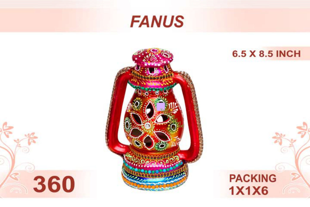 Fanus 1pc 6.5x8.5inch #360