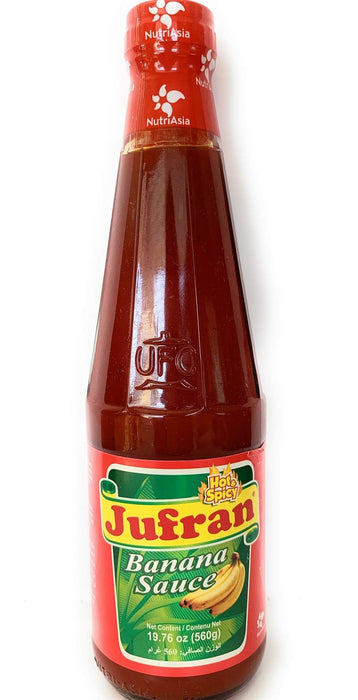 Jufran Hot and Spicy Banana Sauce, 19.76 oz (560 grams)