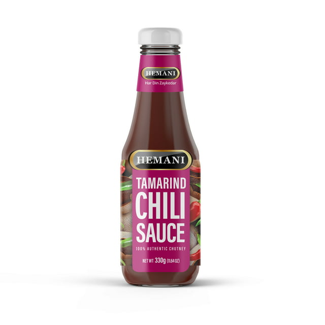 HEMANI Tamarind Chili Sauce 12.7 OZ (360g) - Sweet & Sour Taste - 100% Original Authentic Chutney