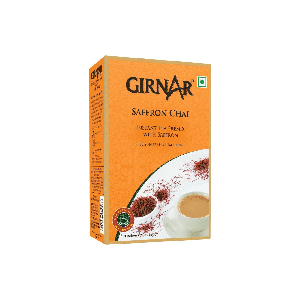 Girnar Instant Saffron Tea Premix 140 g