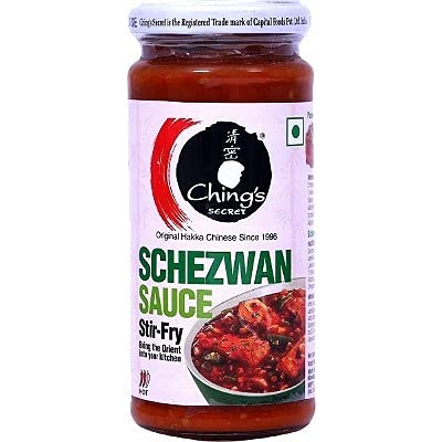 Ching's Secret Schezwan Stir Fry Sauce (250 gm bottle)