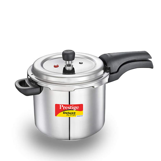 Prestige Deluxe Alpha St. Steel Pressure Cooker 5.5 Litres