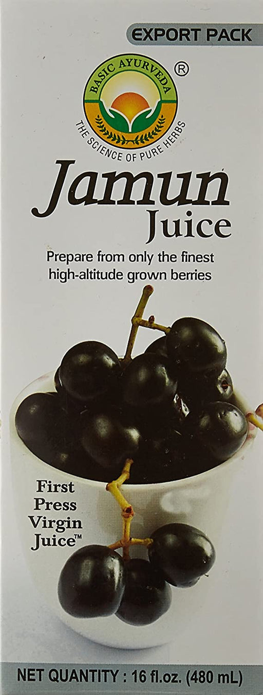 Basic Ayurveda Jamun Herbal Juice 480ml - Mahaekart LLC