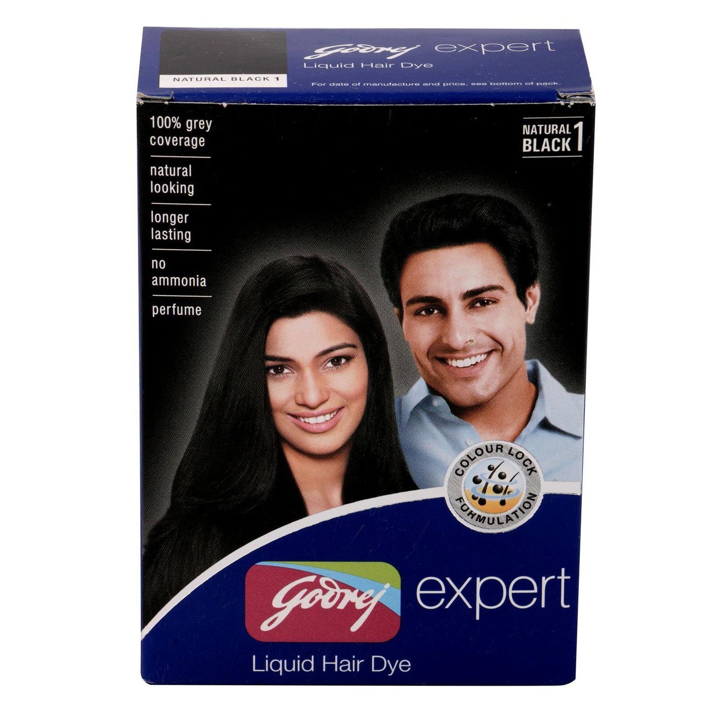 Godrej Expert Liquid Hair Dye 2.98 Fluid Ounce - Mahaekart LLC