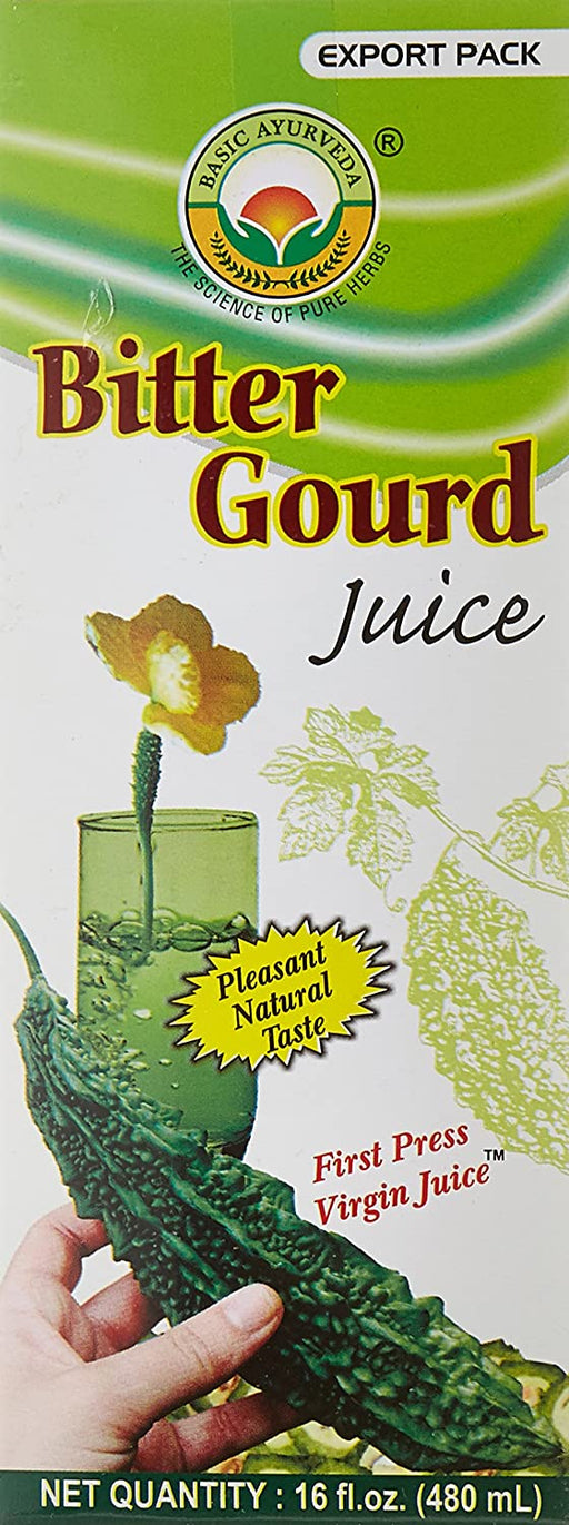 Basic Ayurveda Karela (Bitter Gourd) Herbal Juice 480ml - Mahaekart LLC