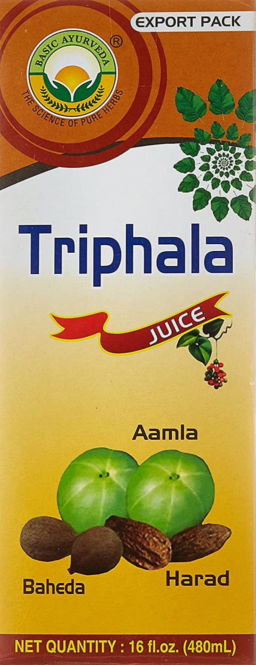 Basic Ayurveda Triphala Herbal Juice 480ml - Mahaekart LLC