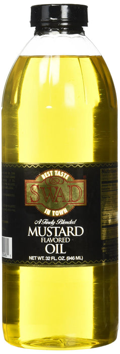 Swad Blended Mustard Flavored Oil 32 Oz